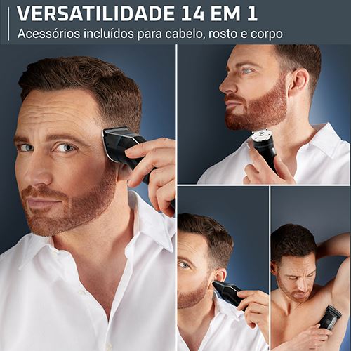 Aparador Multigroom Rowenta TN9650E0 X-Series 700 14 em 1 | Cabelo | Barba | Rosto | Corpo - Image 2