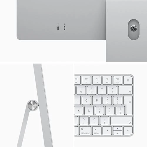 iMac | 24'' | 2021 | M1 | 256GB SSD | GPU 7-core - Prateado - Image 4
