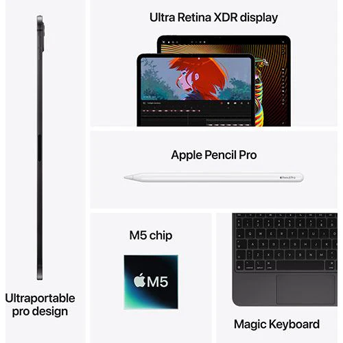 Apple iPad Pro 13.0'' - M5 9-core - 256GB - WiFi - Prateado - Image 8