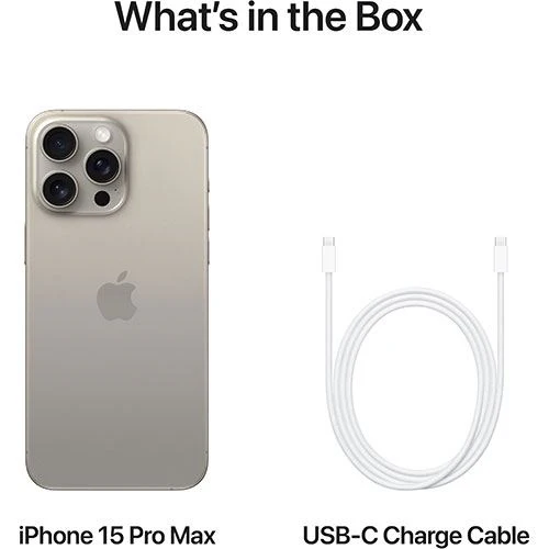 Apple iPhone 15 Pro Max - 256GB - Titânio Natural - Image 6
