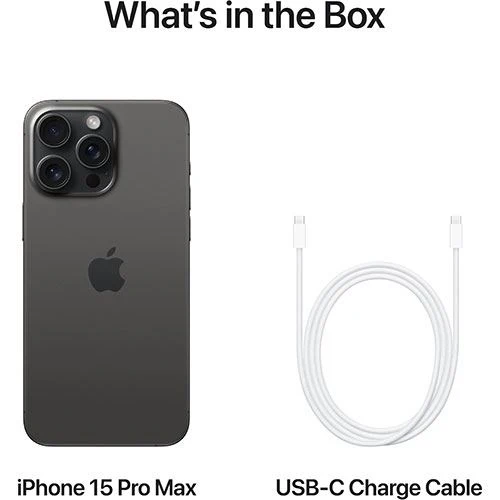 Apple iPhone 15 Pro Max - 1TB - Titânio Preto - Image 6