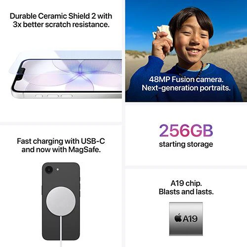 Apple iPhone 17e - 256GB - Branco - Image 6