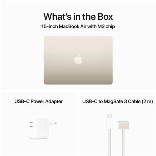 MacBook Air 15'' | 2023 | M2 | 8GB | 512GB SSD | GPU 10-Core | Luz das Estrelas - Image 11