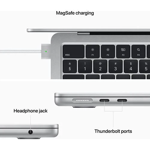 MacBook Air 13'' | 2022 | M2 | 8GB | 256GB SSD | GPU 8-core | Prateado - Image 6