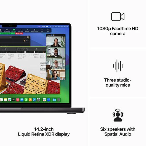 MacBook Pro 14'' | 2023 | M3 Pro 11-core | 18GB | 512GB SSD - Preto Sideral - Image 5