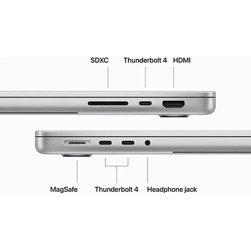 MacBook Pro 14'' | 2023 | M3 Pro 11-core | 18GB | 512GB SSD - Prateado - Image 6