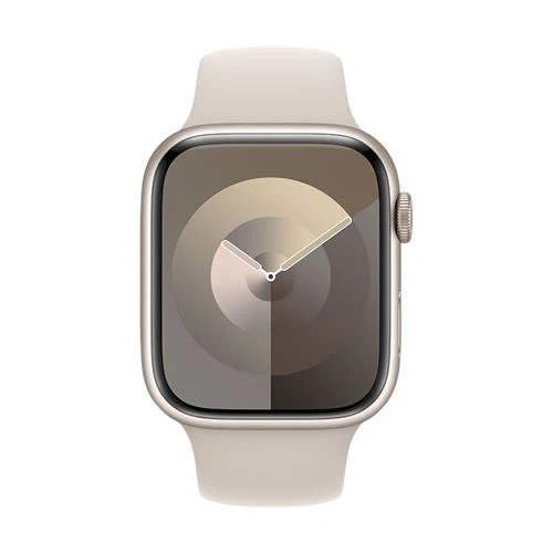 Apple Watch Series 9 GPS 45mm - Cellular - Alumínio Luz das estrelas | Bracelete Desportiva Luz das estrelas - S/M - Image 2