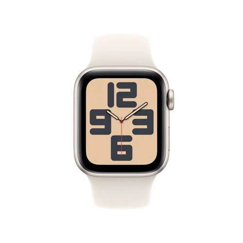 Apple Watch SE 2024 GPS 40mm - Cellular - Alumínio Luz das estrelas | Bracelete Desportiva Luz das estrelas - M/L - Image 2