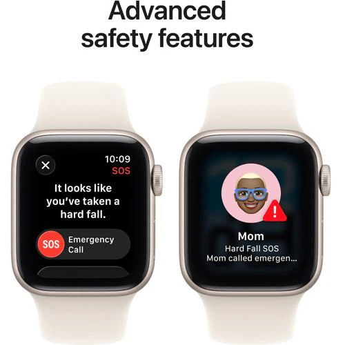 Apple Watch SE 3 Cellular - 40mm - Alumínio Luz das estrelas | Sport Band - Luz das estrelas - M/L - Image 9