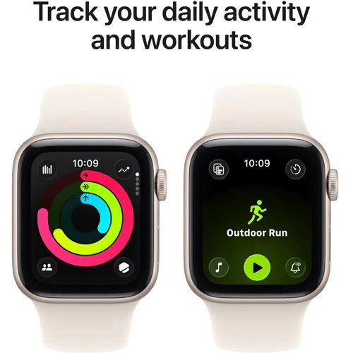 Apple Watch SE 3 Cellular - 40mm - Alumínio Luz das estrelas | Sport Band - Luz das estrelas - S/M - Image 6