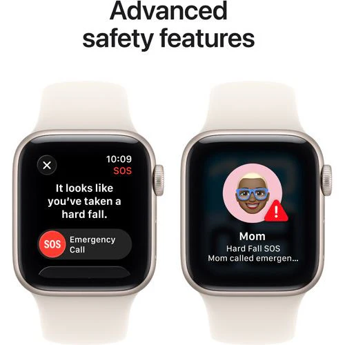 Apple Watch SE 3 Cellular - 44mm - Alumínio Luz das estrelas | Sport Band - Luz das estrelas - S/M - Image 7