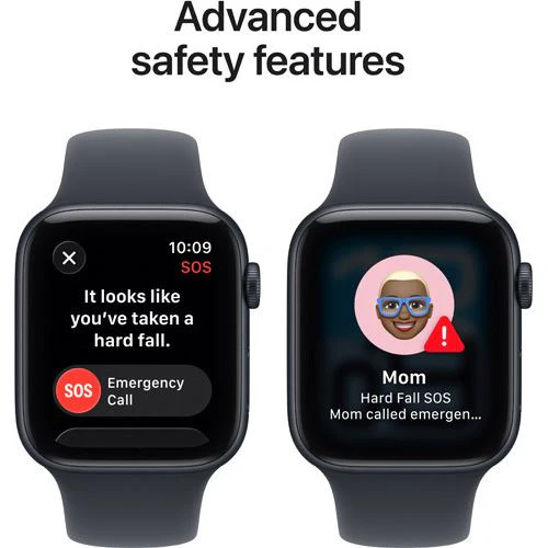 Apple Watch SE 3 Cellular - 44mm - Alumínio Meia-noite | Sport Band - Meia-noite - S/M - Image 7