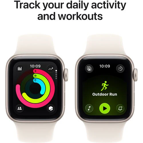 Apple Watch SE 3 GPS - 40mm - Alumínio Luz das estrelas | Sport Band - Luz das estrelas - S/M - Image 6