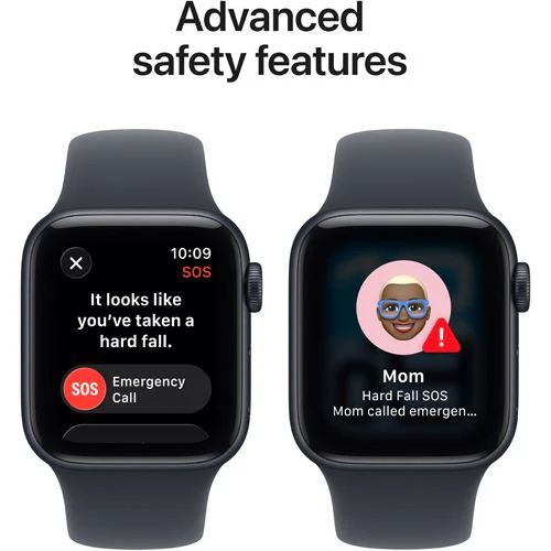 Apple Watch SE 3 GPS - 40mm - Alumínio Meia-noite | Sport Band - Meia-noite - M/L - Image 7