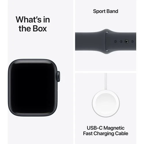 Apple Watch SE 3 GPS - 40mm - Alumínio Meia-noite | Sport Band - Meia-noite - M/L - Image 8