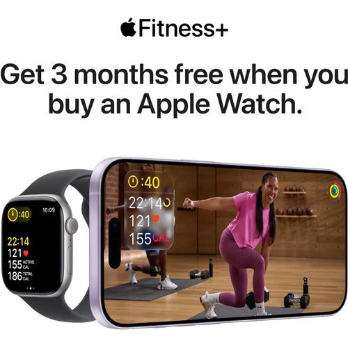 Apple Watch SE 3 GPS - 44mm - Alumínio Luz das estrelas | Sport Band - Luz das estrelas - M/L - Image 9