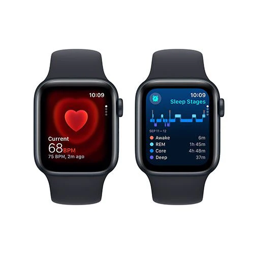 Apple Watch SE GPS 40mm - Cellular - Alumínio Meia-noite | Bracelete Desportiva Meia-noite - M/L - Image 4