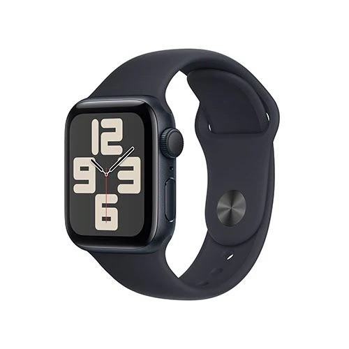 Apple Watch SE GPS 40mm - Alumínio Meia-noite | Bracelete Desportiva Meia-noite - M/L