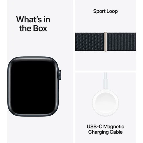 Apple Watch SE GPS 44mm - Cellular - Alumínio Meia-noite | Bracelete Loop Meia-noite - Image 6