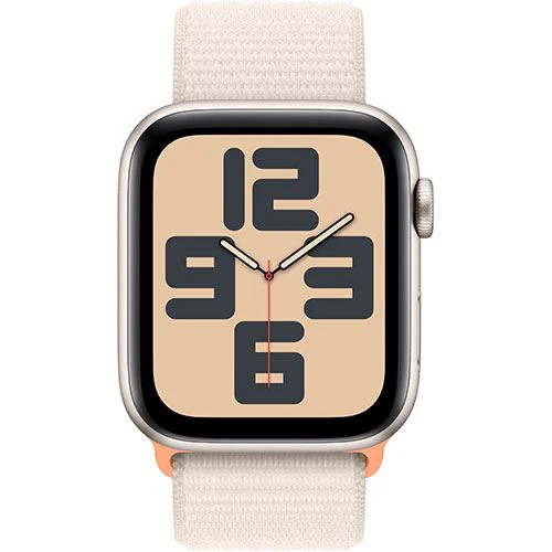 Apple Watch SE GPS 44mm - Alumínio Luz das estrelas | Bracelete Loop Luz das estrelas - Image 3