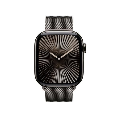 Apple Watch Series 10 GPS 42mm - Cellular - Titânio Ardósia | Bracelete Loop Milanesa Ardósia - Image 2