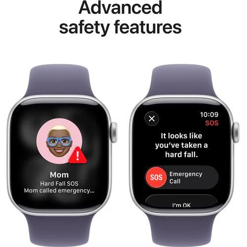 Apple Watch Series 11 GPS - 42mm - Alumínio Prateado | Sport Band - Roxo névoa - M/L - Image 6