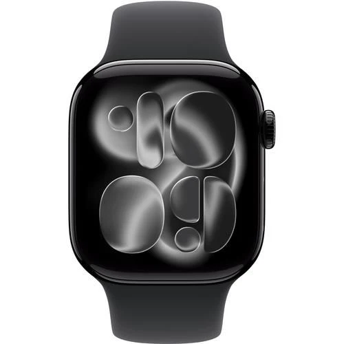Apple Watch Series 11 GPS - 42mm - Alumínio Preto Brilhante | Sport Band - Preto - M/L - Image 2