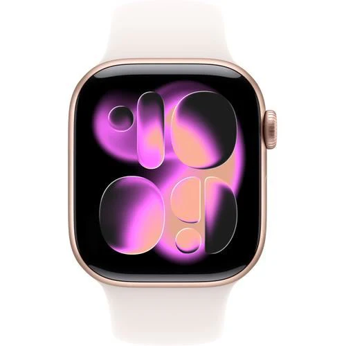 Apple Watch Series 11 GPS - 42mm - Alumínio Rosa Dourado | Sport Band - Rosa leve - M/L - Image 2