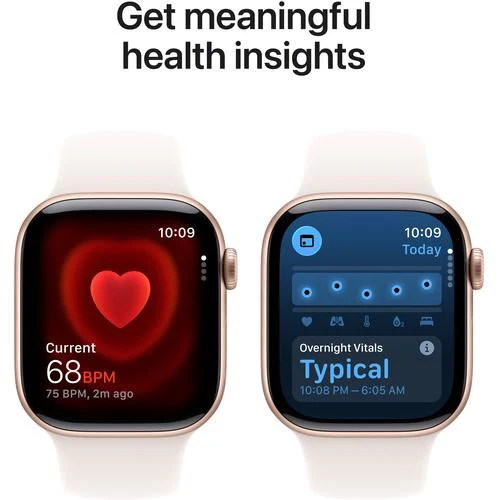 Apple Watch Series 11 GPS - 42mm - Alumínio Rosa Dourado | Sport Band - Rosa leve - M/L - Image 5