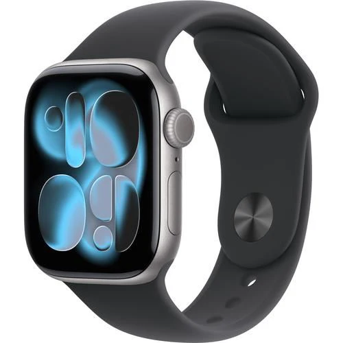 Apple Watch Series 11 GPS - 42mm - Space Grey Aluminium Case | Sport Band - Preto - S/M