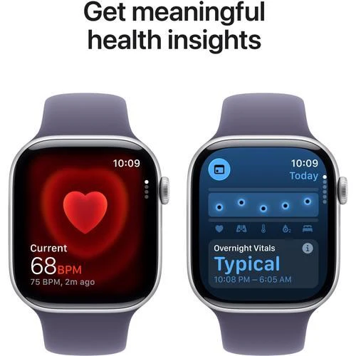 Apple Watch Series 11 GPS - 46mm - Alumínio Prateado | Sport Band - Roxo névoa - M/L - Image 5