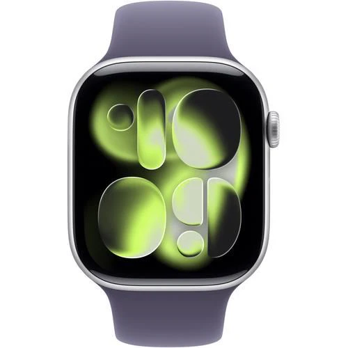 Apple Watch Series 11 GPS - 46mm - Alumínio Prateado | Sport Band - Roxo névoa - S/M - Image 2