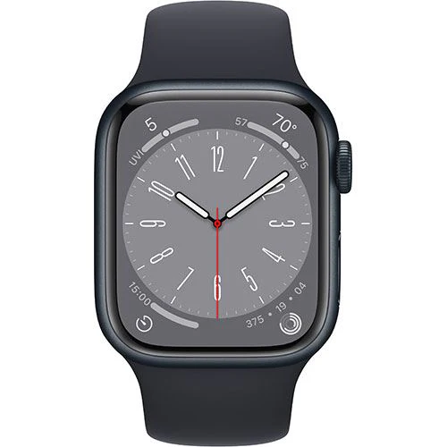 Apple Watch Series 8 GPS 41mm - Cellular - Alumínio Meia-Noite | Bracelete Desportiva Meia-Noite - Image 2