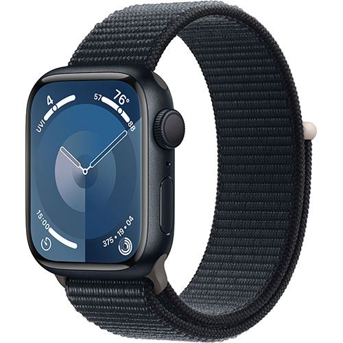 Apple Watch Series 9 GPS 41mm - Alumínio Meia-noite | Bracelete Loop Meia-noite