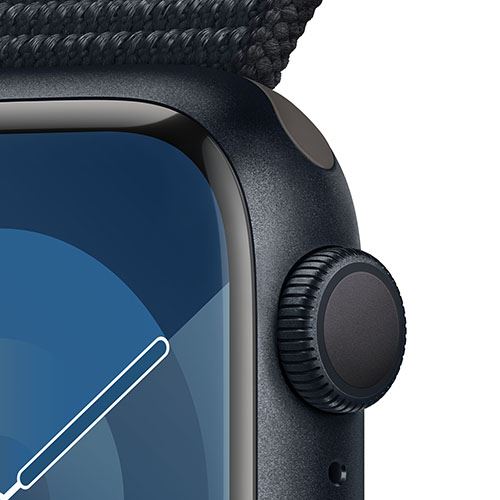 Apple Watch Series 9 GPS 41mm - Alumínio Meia-noite | Bracelete Loop Meia-noite - Image 3