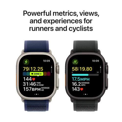 Apple Watch Ultra 2 GPS 49mm - Cellular - Titânio Natural | Bracelete Loop Milanesa Titânio Natural - S - Image 4