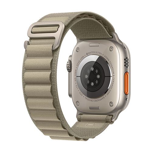 Apple Watch Ultra 2 GPS 49mm - Cellular - Titânio | Bracelete Loop Alpine - Azeitona - L - Image 3