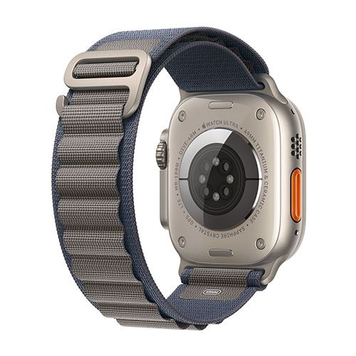 Apple Watch Ultra 2 GPS 49mm - Cellular - Titânio | Bracelete Loop Alpine - Azul - M - Image 3
