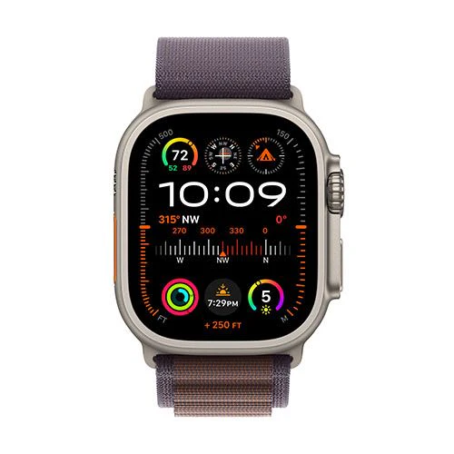 Apple Watch Ultra 2 GPS 49mm - Cellular - Titânio | Bracelete Loop Alpine - Índigo - M - Image 2
