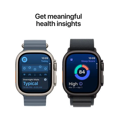 Apple Watch Ultra 3 Cellular - 49mm - Titânio natural | Band - Azul-âncora - Image 7