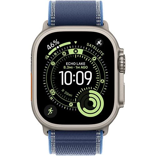 Apple Watch Ultra 3 Cellular - 49mm - Titânio natural | Loop - Azul/azul-vivo - M/L - Image 2