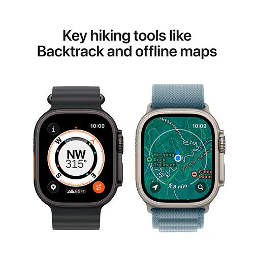 Apple Watch Ultra 3 Cellular - 49mm - Titânio natural | Loop - Natural - M - Image 6