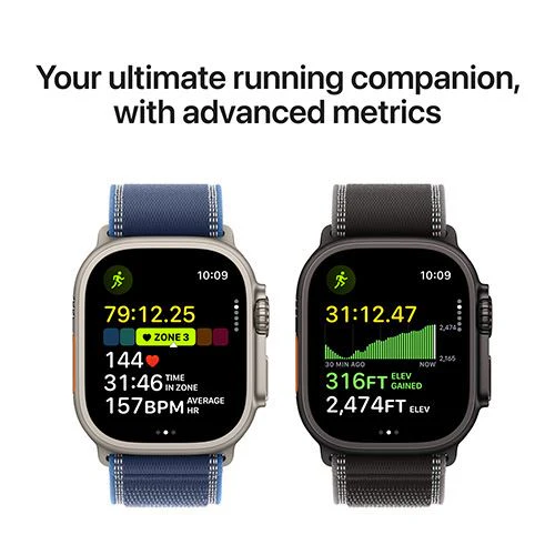 Apple Watch Ultra 3 Cellular - 49mm - Titânio preto | Loop - Preto - L - Image 5