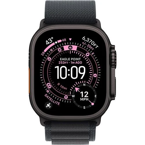 Apple Watch Ultra 3 Cellular - 49mm - Titânio preto | Loop - Preto - S - Image 2
