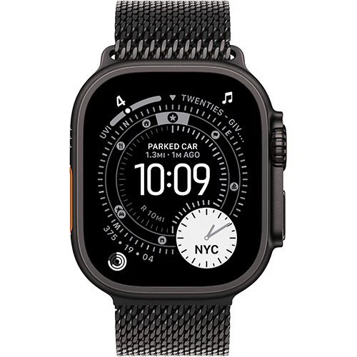 Apple Watch Ultra 3 Cellular - 49mm - Titânio preto | Loop - Preto - S - Image 2