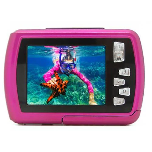 Máquina Fotográfica Compacta Aquapix W2024 - Rosa - Image 6