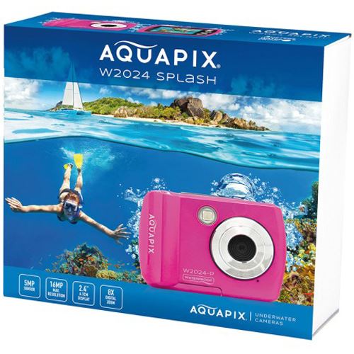 Máquina Fotográfica Compacta Aquapix W2024 - Rosa - Image 8