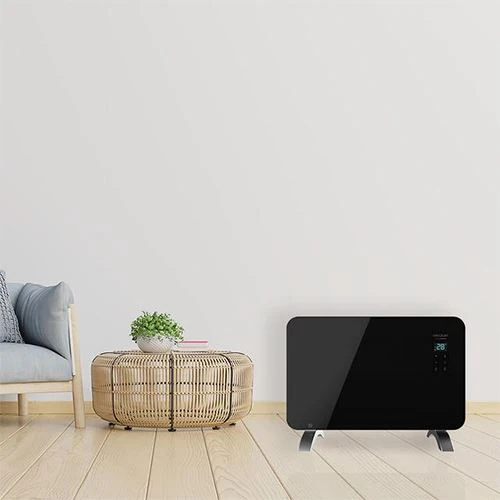 Aquecedor Convector Cecotec Ready Warm 6670 Crystal Connection 1000W - Preto - Image 3