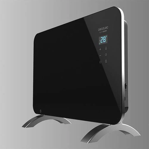 Aquecedor Convector Cecotec Ready Warm 6670 Crystal Connection 1000W - Preto - Image 5