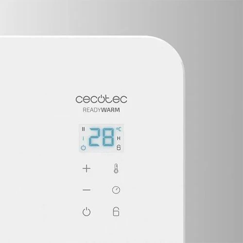 Aquecedor Convector Smart Cecotec Ready Warm 6700 Crystal Connection | 1500W - Branco - Image 4